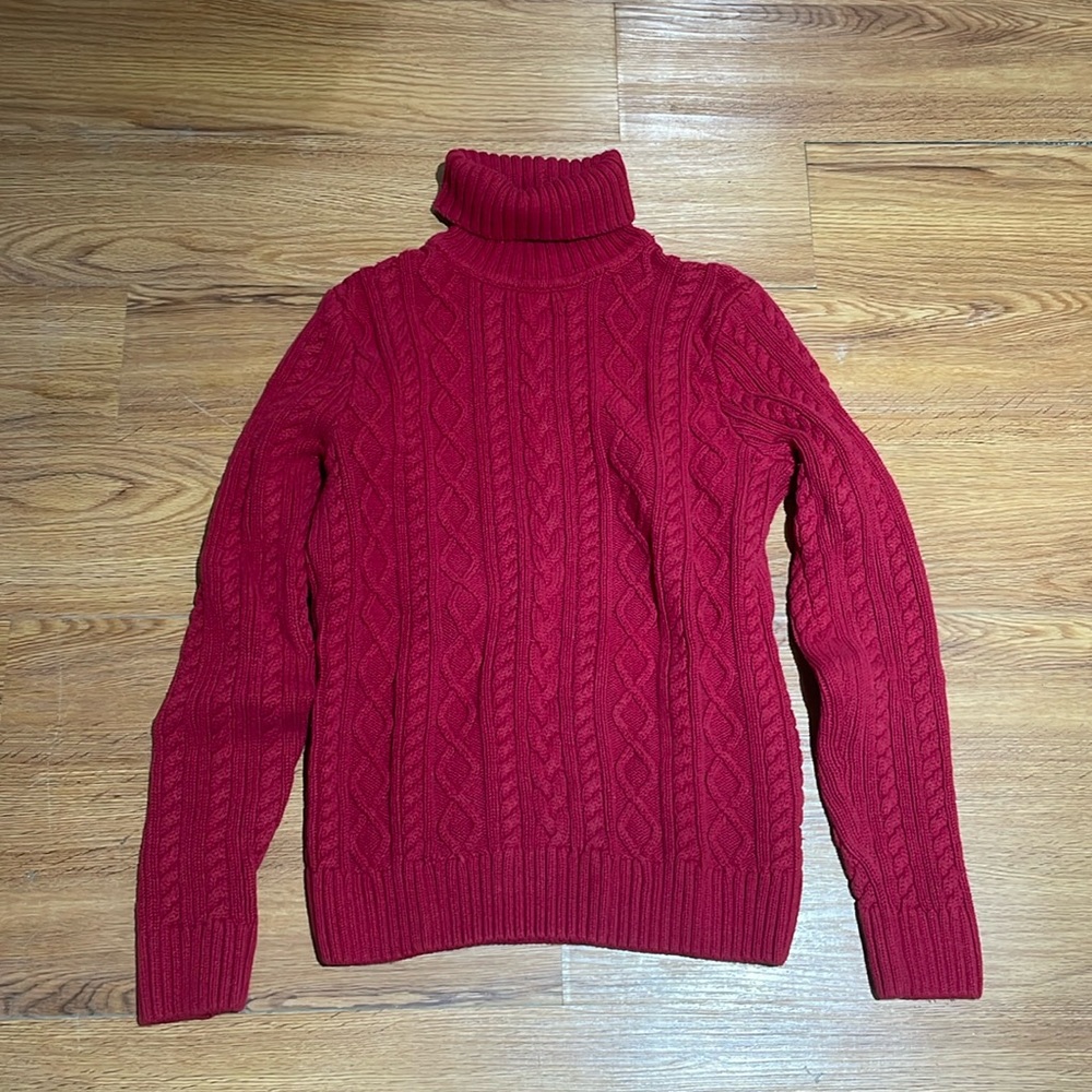 Red Turtleneck